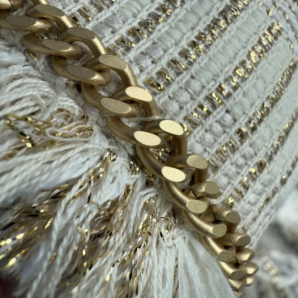 Kobi Halperin Kosta Metallic Chain-Trim Jacket